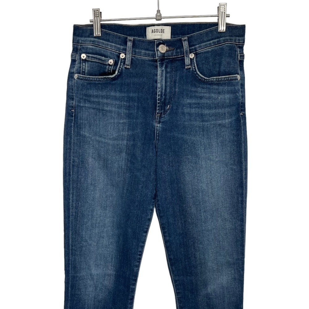 Agolde Sophie High Rise Crop Skinny Stretch Denim Jeans Women’s 26 - Picture 5 of 16